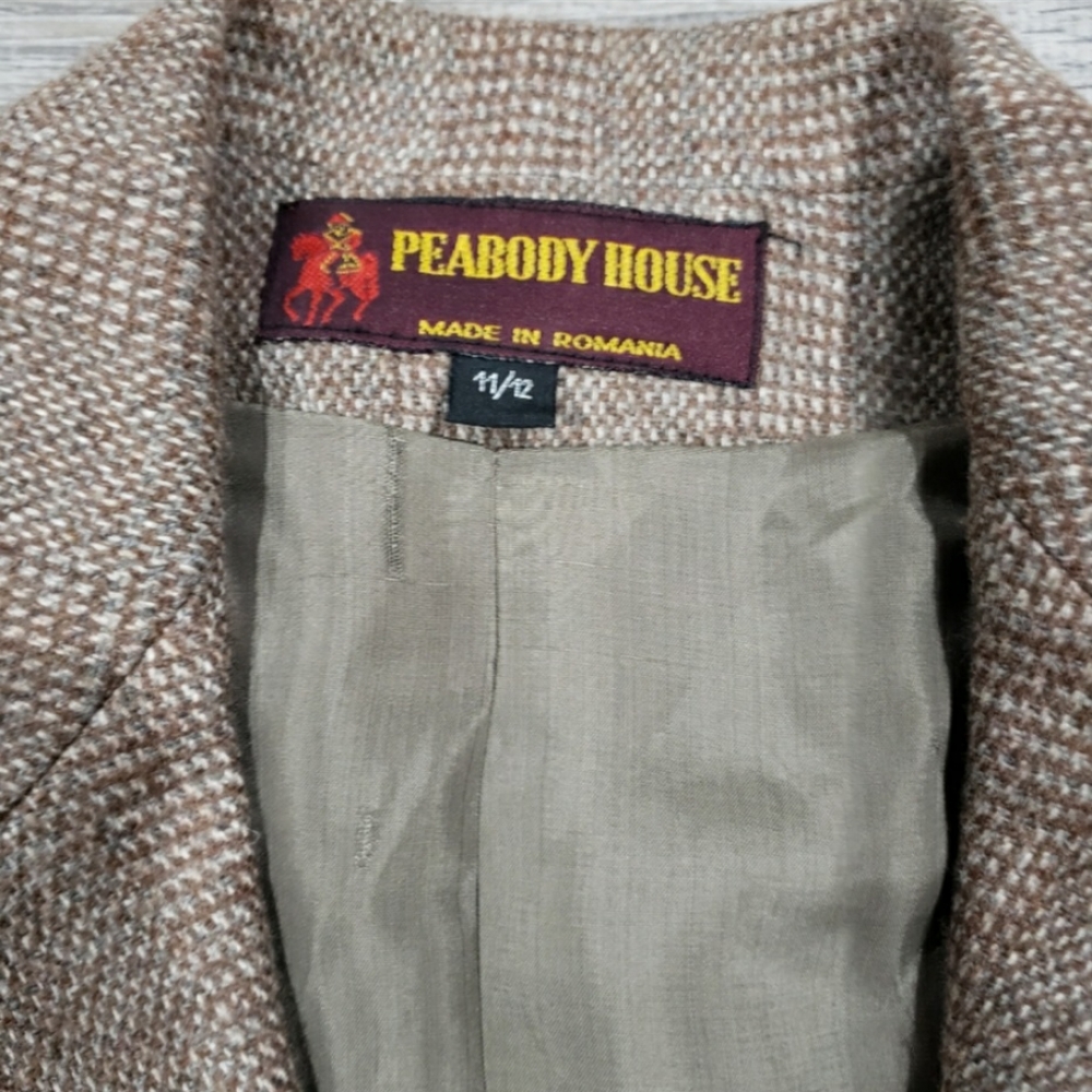 Vintage Peabody House Wool Blend Suit Tweed 2 Piece Set - Picture 2 of 9
